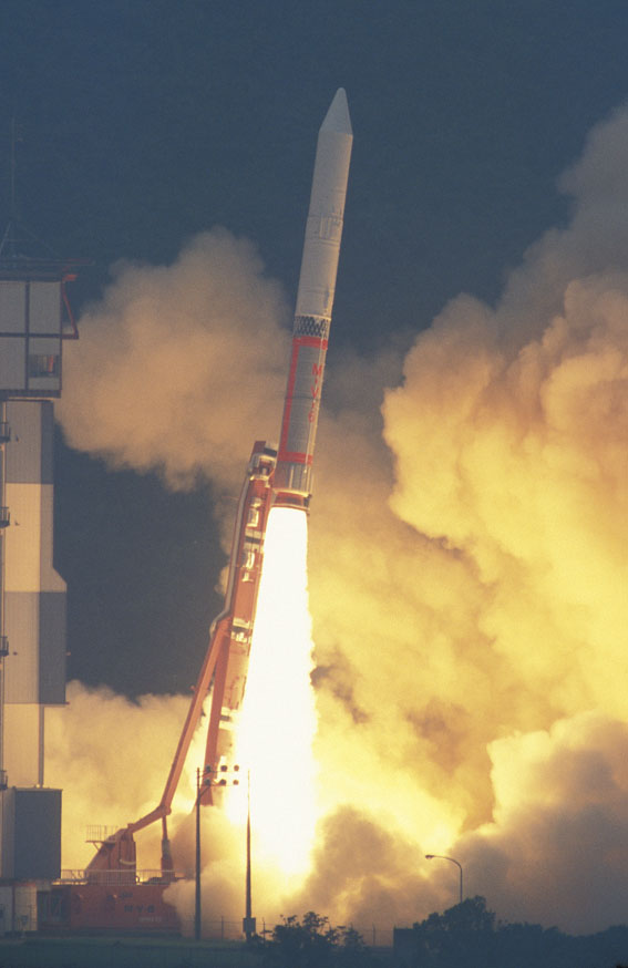 M−V型ロケット6号機の打上げ