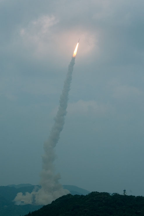 M−V型ロケット6号機 広角