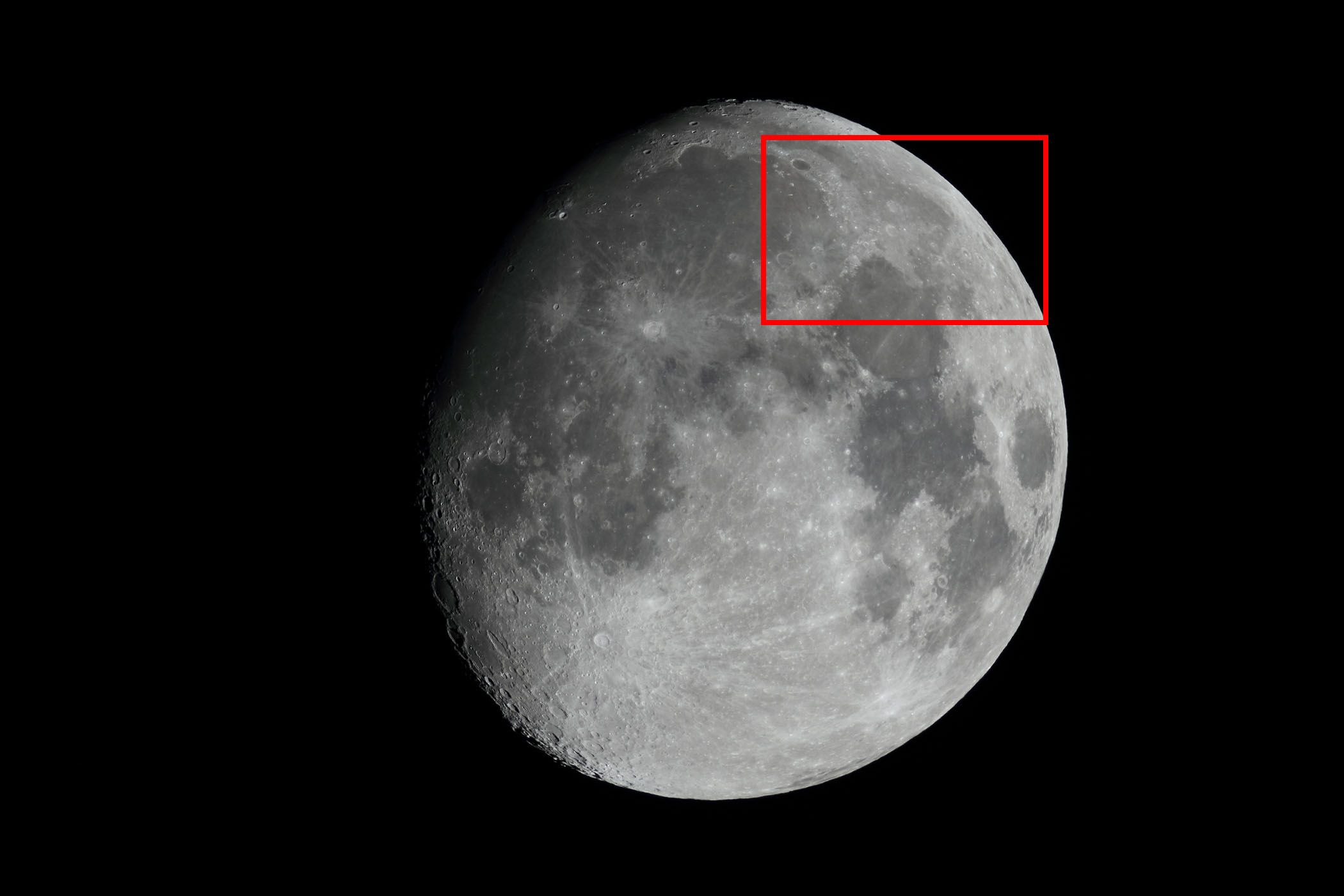 『月(月齢12.2)アリストテレス・エンディミオン付近』(2025年12月2日)