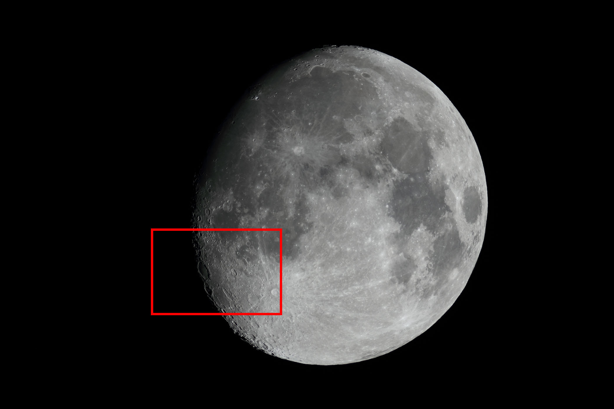 『月(月齢12.2)シッカート付近』(2025年12月2日)