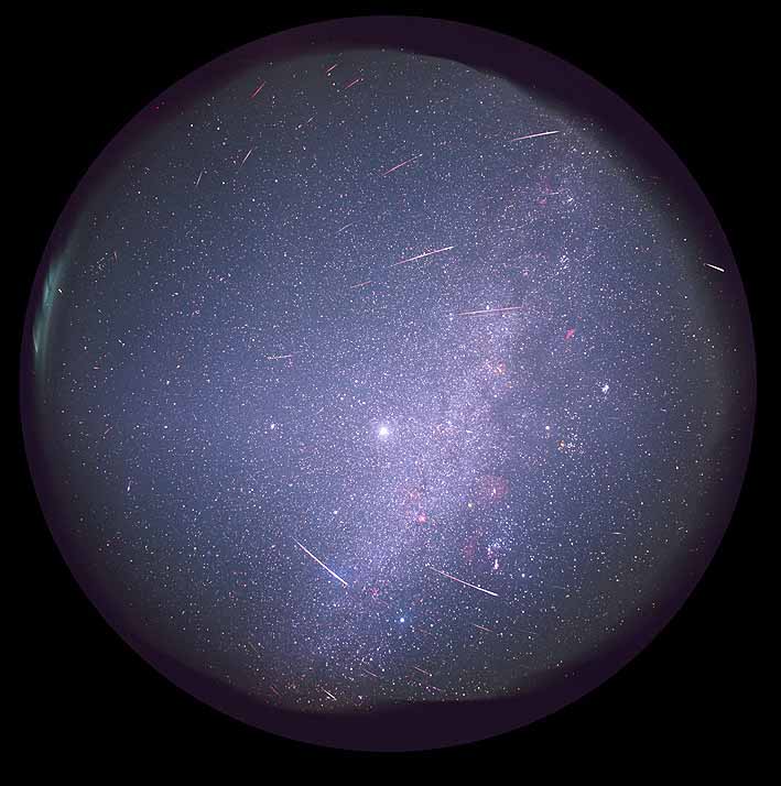 全天周しし座流星群