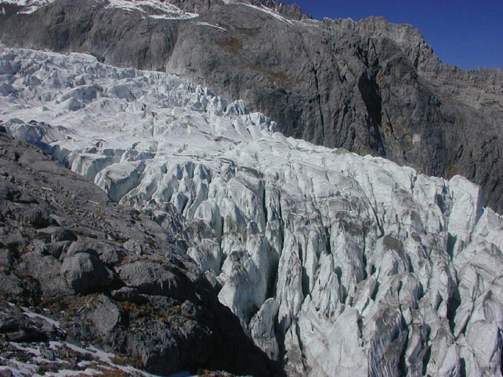 玉龍雪山氷河