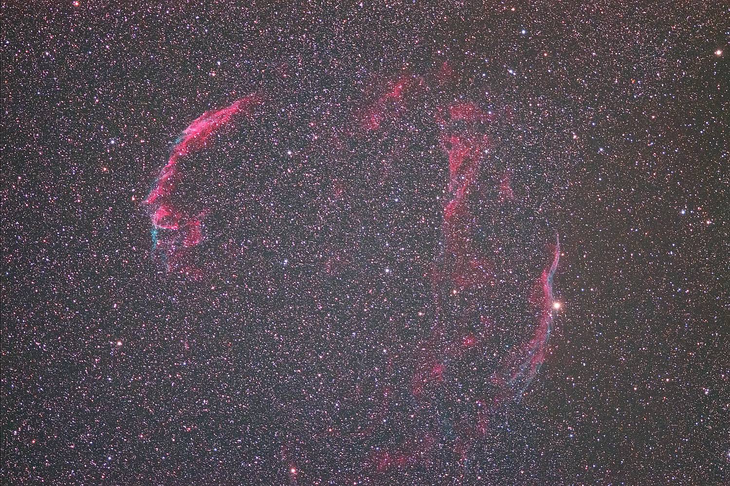 ԏ󐯉_ NGC6992-5,NGC6960